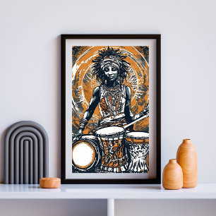 Ritme van de Zon Stam Poster