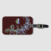 ritme van het hart bagagelabel (Voorkant (horizontaal))