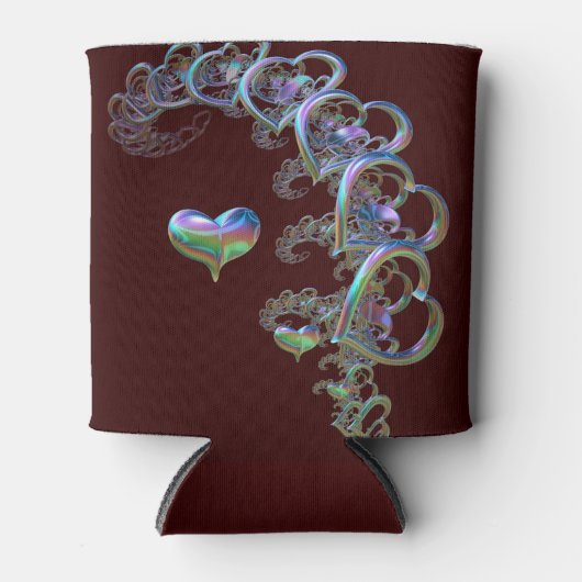 ritme van het hart blikjeskoeler (Voorkant)