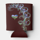 ritme van het hart blikjeskoeler (Achterkant)