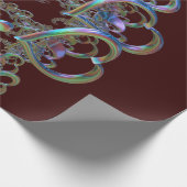 ritme van het hart cadeaupapier (Hoek)