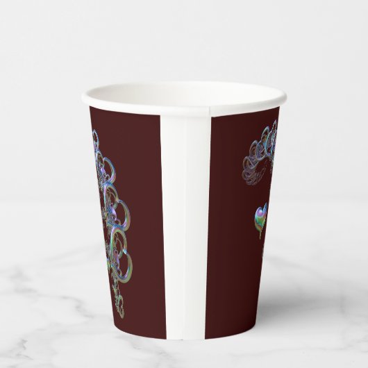 ritme van het hart papieren bekers (Rechts)