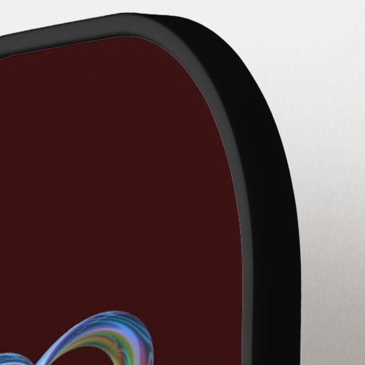 ritme van het hart pickleball paddle (Links Detail)