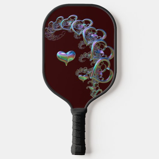 ritme van het hart pickleball paddle (Achterkant)