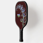 ritme van het hart pickleball paddle (Links)