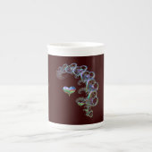 ritme van het hart porselein kop (Voorkant)