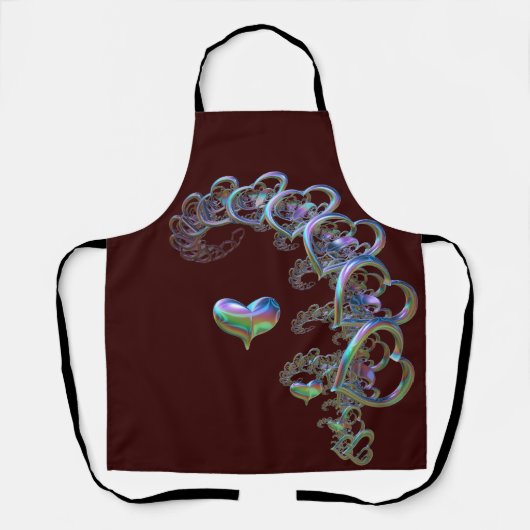 ritme van het hart schort (Voorkant)