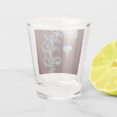 ritme van het hart shot glas (Achterkant)