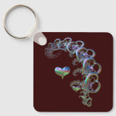 ritme van het hart sleutelhanger (Voorkant)