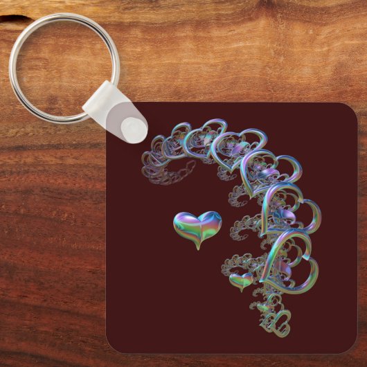 ritme van het hart sleutelhanger (Voorkant)