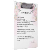 Ritme van het leven - Hoop gevuld gedicht Klembord (Rechts)