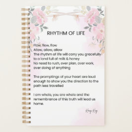 Ritme van het leven - Hoop gevuld gedicht Planner