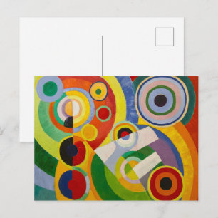 Ritme, vreugde van het leven Robert Delaunay Briefkaart