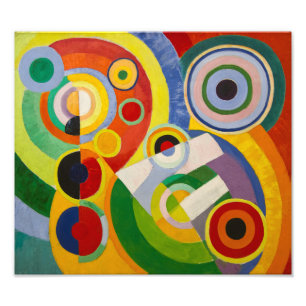 Ritme, vreugde van het leven Robert Delaunay Foto Afdruk