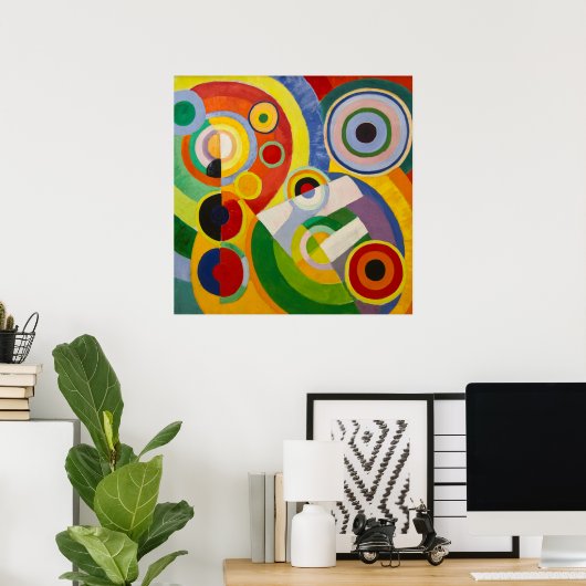Ritme, vreugde van het leven | Robert Delaunay | Poster (Thuiskantoor)