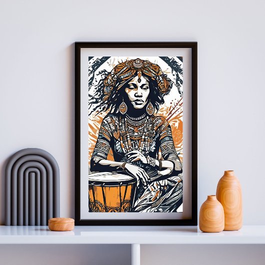 Ritmes Onder Haar Kroon Poster