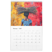 Ritmes van het Leven – Afrikaanse Vrouwen in Beweg Kalender (Feb 2027)