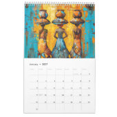 Ritmes van het Leven – Afrikaanse Vrouwen in Beweg Kalender (Jan 2027)