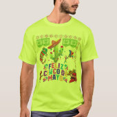 Ritmes van Mexico limoen T-shirt (Voorkant)