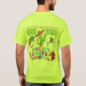Ritmes van Mexico limoen T-shirt (Achterkant)