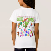 Ritmes van Mexico wit T-shirt (Achterkant)