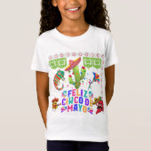 Ritmes van Mexico wit T-shirt (Voorkant)