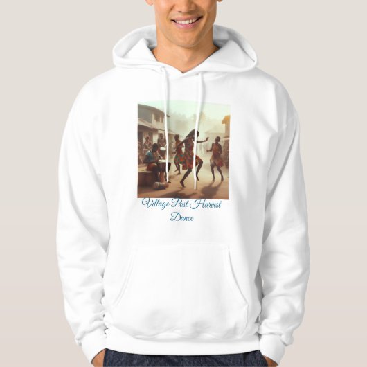 Ritmes van Overvloed: Oogstfeestvreugde Hoodie (Voorkant)