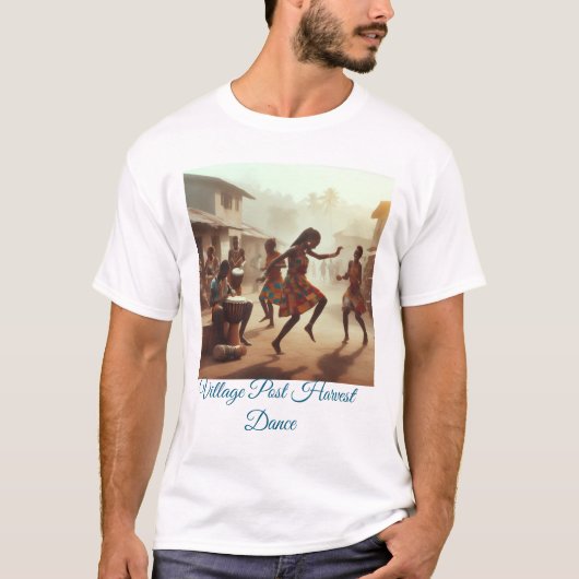 Ritmes van Overvloed: Oogstfeestvreugde T-shirt (Voorkant)