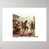 Ritmes van Overvloed: Post-Oogst Vreugde Poster (Voorkant)