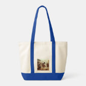 Ritmes van Overvloed: Post-Oogst Vreugde Tote Bag (Achterkant)