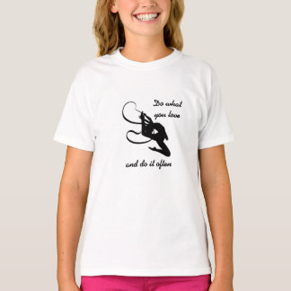 Ritmisch gymnastieksweatshirt t-shirt