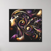 ritmische essentie canvas afdruk (Voorkant)