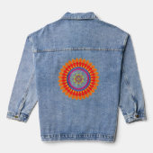 Ritmische Eufonie  Denim Jacket (Achterkant)