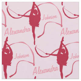 Ritmische Gymnast meisjes naam stof