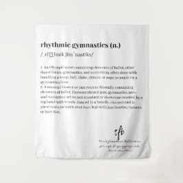 Ritmische gymnastiek Definitie Wandkleed