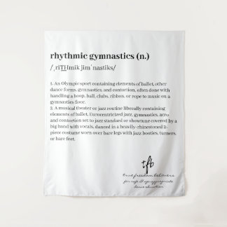 Ritmische gymnastiek Definitie Wandkleed
