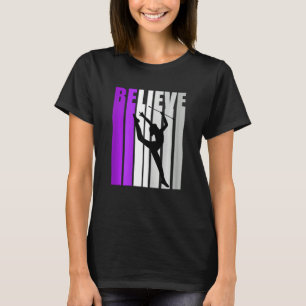 Ritmische gymnastiek Geloven Baton Twirling Meisje T-shirt