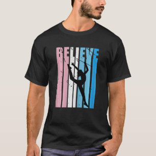 Ritmische gymnastiek Meisje Baton Twirl Inspireren T-shirt