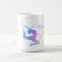 Ritmische gymnastiek met Ribbon Coffee Mok Sport