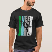 Ritmische gymnastiek Queen Retro Distress Gymnast T-shirt (Voorkant)
