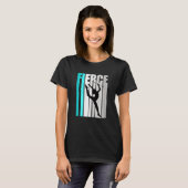 Ritmische Gymnastiek Turquoise Fierce Teamgenoot T-shirt (Voorkant volledig)