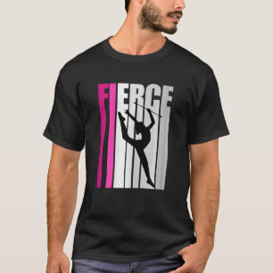 Ritmische gymnastiek verjaardag vrouwen oefenen do t-shirt