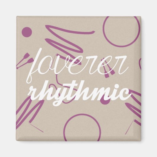 Ritmische gymnastische magneet (Voorkant)