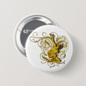 ritmische gymnatica ronde button 5,7 cm (Voorkant /achterkant)