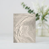 Ritmische lijnen | Abraham Walkowitz Briefkaart (Staand voorkant)