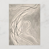 Ritmische lijnen | Abraham Walkowitz Briefkaart (Voorkant)