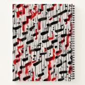 Ritmo en Contraste Notitieboek (Achterkant)