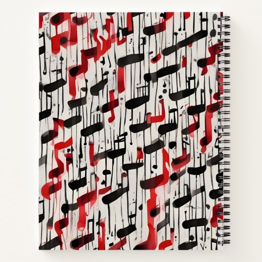 Ritmo en Contraste Notitieboek (Achterkant)