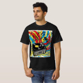 Ritmo Retro – Tocadiscos de los 80 T-shirt (Voorkant volledig)