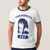 Rito college design ringer t-shirt (Voorkant)